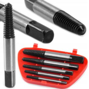 Skrueudtr�kkers�t - 5 dele - St�rrelser 3-18 mm (M3-M18)