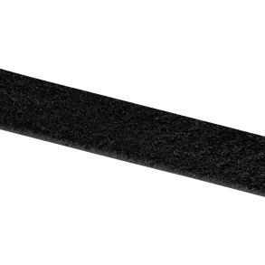 Velcrobnd Loop (Den Blde Del) Selvklbende - Sort Bredde 20 mm - Slges i Lbende Meter