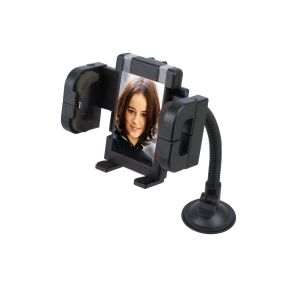 Mobilholder Universal - Montering med Sugekop & Clips