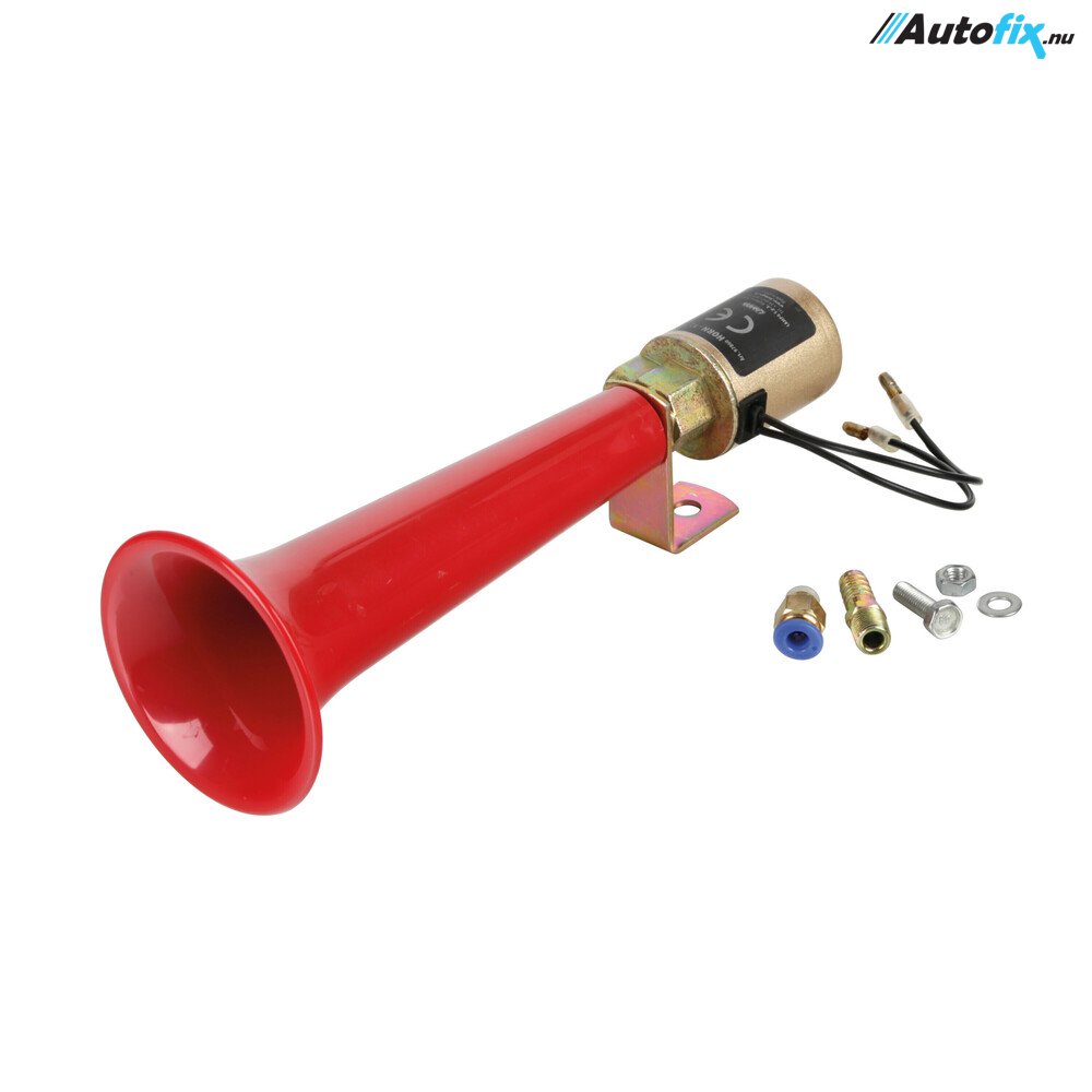 Elektrisk fløjtehorn 12V-24V - Tyrkisk Fløjtehorn 110 dB - Horn -   ApS