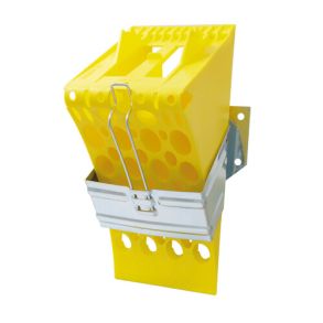 Holder til stopklods E53 - Galvaniseret stl - Str. Large