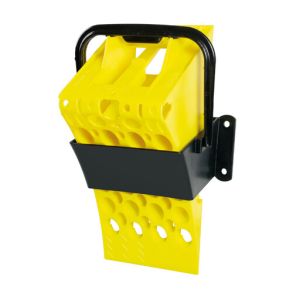 Holder til stopklods E53 - Sort plast - Str. Large