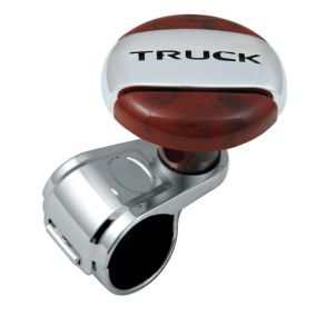 Ratknop Slv/brun Truck - Max 30 mm. - Universal