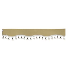 Forrude gardin til lastbil - Beige Universal - 240x18 cm