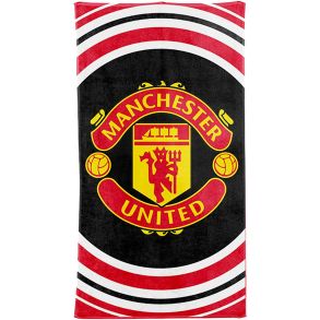 Badehndklde Manchester United  - Rd & Sort - 70x140 cm