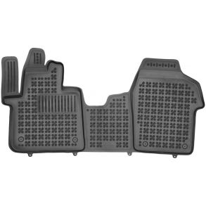 Rubber mat set with edge - Citroen Jumpy III / Opel Vivaro C / Peugeot Expert / Toyota ProAce 9/2016->