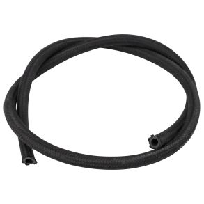 Benzinslange Armeret - Sort 11 mm - L. 1 Meter