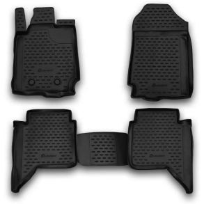 Gummimtte st med kant - Ford Ranger (MK3) 4-drs 2011->