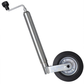 Nsehjul Med Massivt Gummi Dk - Belastning Maks. 150 kg. - Stamme 48 mm