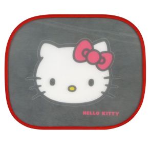 Solbeskytter til siderude - Hello Kitty 2 stk - 44 x 36 cm