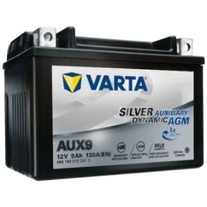 Bilbatteri - VARTA Silver Dynamic AGM AUX9 - 509 106 013 (12 volt, 9 amp)
