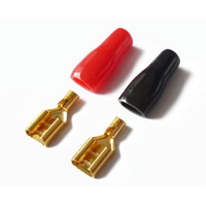 Kabelsko - 6,3 mm - 4 St pr. pakke - 4 mm