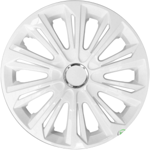 Hjulkapsler 4 stk - WT800 Hvid - Str. 16