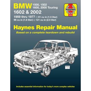 Reparationsbog Haynes - BMW 1500, 1502, 1600, 1602, 2000 and 2002 (59 - 77)