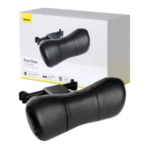 Nakkepude Til Bil Universal - Baseus ko Lder & Memory Foam - Sort 1 stk