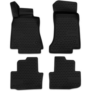 Gummimtte st med kant - CADILLAC ATS 2013-> 4 stk.