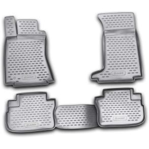 Gummimtte st med kant - CADILLAC CTS 06/2007-> 4WD 4 stk.