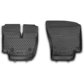 Rubber mat set with edge - FORD Cargo 1830 (2530) 2 pcs.