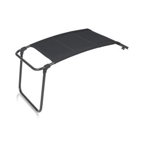 Fodskammel sort - Campart - Passer til Mollema campingstol (LC CAM0696)