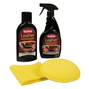Lderreparationsst - CarPlan Leather Renovation Kit - Medflger 4 produkter