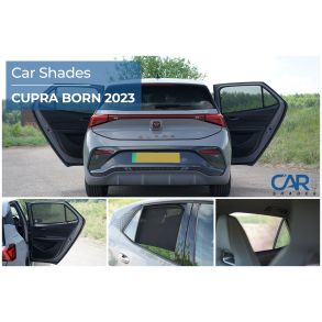 Solgardiner UV - Car Shades - Cupra Born rg. 2022-> (Kun til sideruder)
