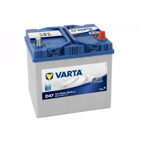 Bilbatteri - VARTA D47 Blue Dynamic - 560 410 054 (12 volt, 60 amp)
