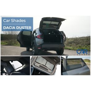 Solgardiner UV - Car Shades - Dacia Duster 5-drs rg. 2024-> (Kun til sideruder)