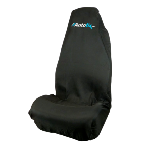 Vrkstedsbetrk top model - Carvill Protect Premium sdeovertrk - Kraftig sort polyester