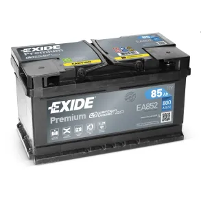 Startbatteri - Exide Premium EA852 - 12V (85ah / 800cca)