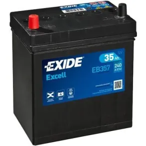 Startbatteri - Exide Excell EB357 - 12V (35ah / 240cca)