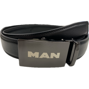 Lderblte MAN - Unik Automatisk klikls - Justerbar talje lngde max. 118 cm