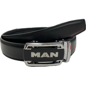 Lderblte MAN - Unik Automatisk Aluminium klikls - Justerbar talje lngde max. 118 cm