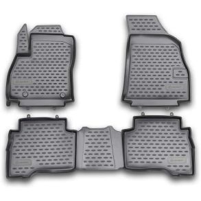 Gummimtte st med kant - FIAT Fiorino 2007-> 4 stk.