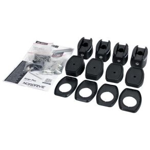 Mounting kit for 1 roof bar - N30310 Nordrive - 2 feet for gutter (16-21 cm) for various cars