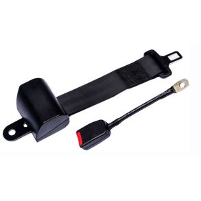 Sikkerhedssele / Rulle Hoftesele 2 PKT. - 1M sele + 32CM bjelig gjord -  E4 Godkendt