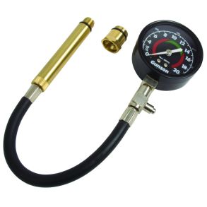 Kompressionstester Til Benzin 0-21 Bar M/ Adapter - Gunson 8005 - Str. 14 mm & 18 mm