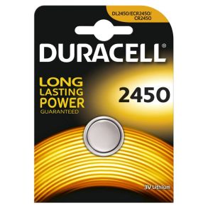 Knapcelle Batteri - Duracell CR2450 - Lithium 3V