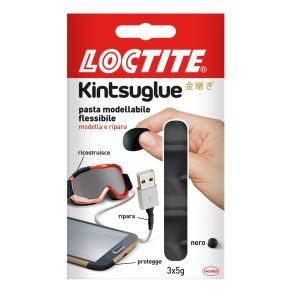 Selvhrdende silikone-gummi - Loctite Kintsuglue Sort - 3x5 gr. 