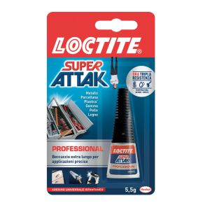 Sekundlim - Loctite Super Attak Professional - 5,5 gram