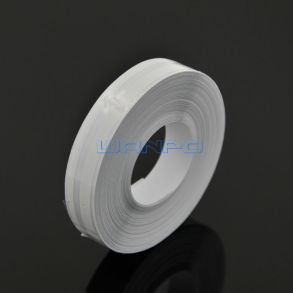 Stafferingstape - Dobbelt 4+2 mm - Hvid 9,8 meter