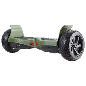 Segboard gr�n 8,5'' hjul - GoRunner Hummer 5.0 Army Green - Aluminiumsstel & med indbygget h�jttaler