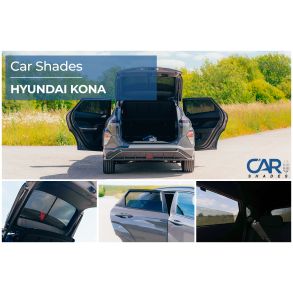 Solgardiner - Car Shades - Hyundai Kona rg. 2024->
