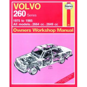 Reparationsbog Haynes - Volvo 260, 262, 264, 265 75-85