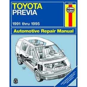Reparationsbog Haynes - Toyota Previa USA (91 - 95)