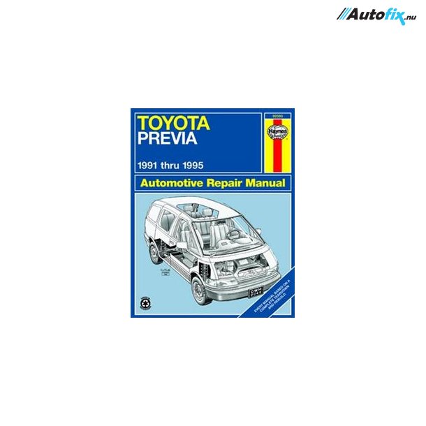 Reparationsbog Haynes - Toyota Previa USA (91 - 95)