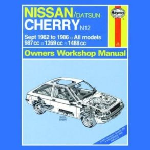 Reparationsbog Haynes - Nissan Cherry N12 - 1982->1986