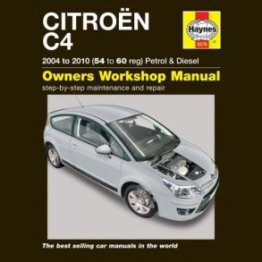Reparationsbog Haynes - Citroen C4 Benzin & Diesel (04 - 10)