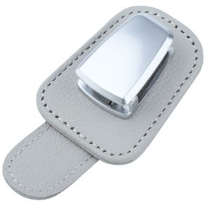 Brilleholder I Lder & Aluminium - Universal Gr - 1 stk