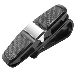 Brilleholder Til Solskrm Universal - Carbon look - Til 2 Par Briller 