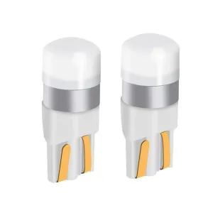 T10 LED Pre W5W - Hvid - 6000K / 12V (2 stk)